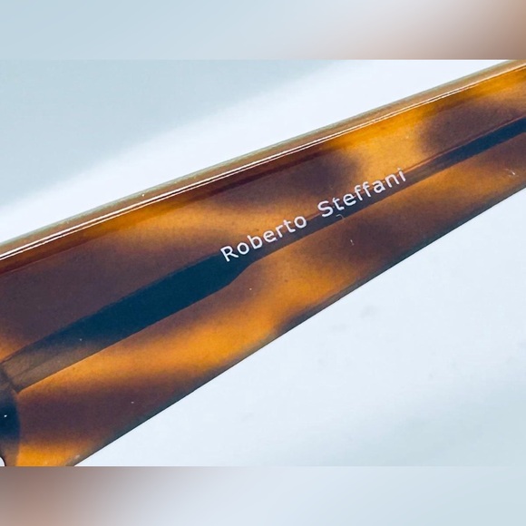 Roberto Steffani RS70 Brown Oval Sunglasses Frames Only - Picture 7 of 8